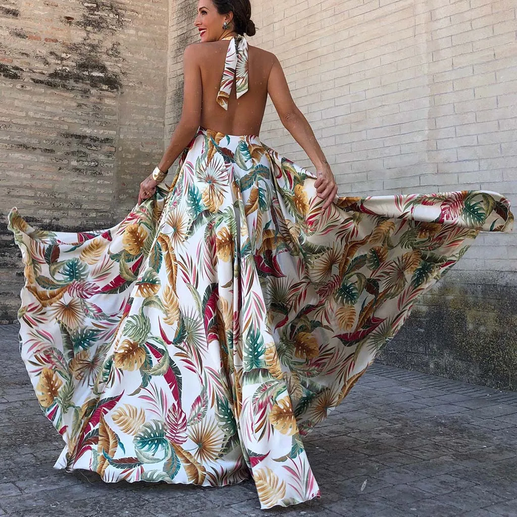 Женское летнее платье на бретельках элегантное вечернее Пляжное тонкое открытое