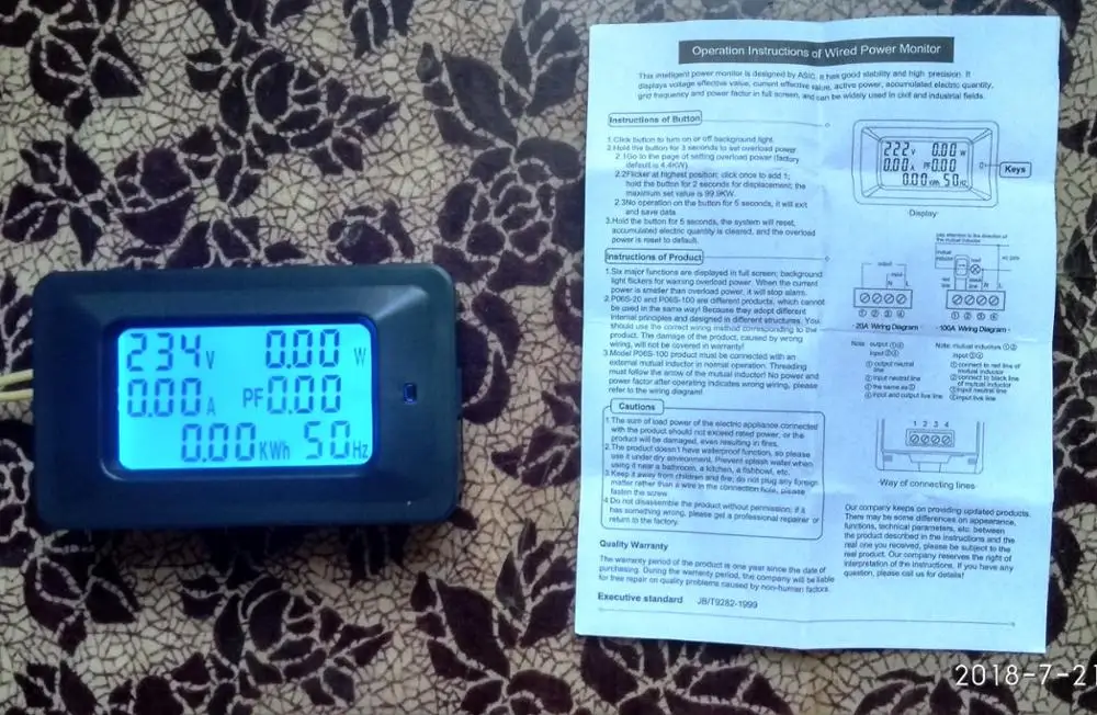 AC 5 кВт 85 В~ 250 В 220 В цифровые измерители напряжения индикатор мощности энергии вольтметр амперметр тока Ампер Вольт ваттметр тестер детектор