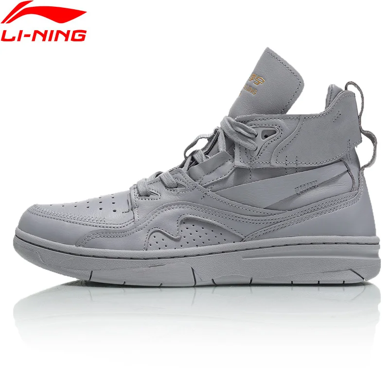 Li-Ning для мужчин PFW 937 ACE Баскетбол Культовая обувь носимых натуральная кожа