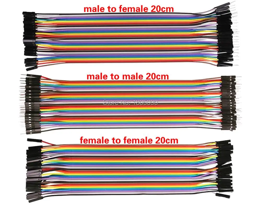 Кабель Dupont для arduino 120 шт./лот|3 wire cable|wire cableline cable |