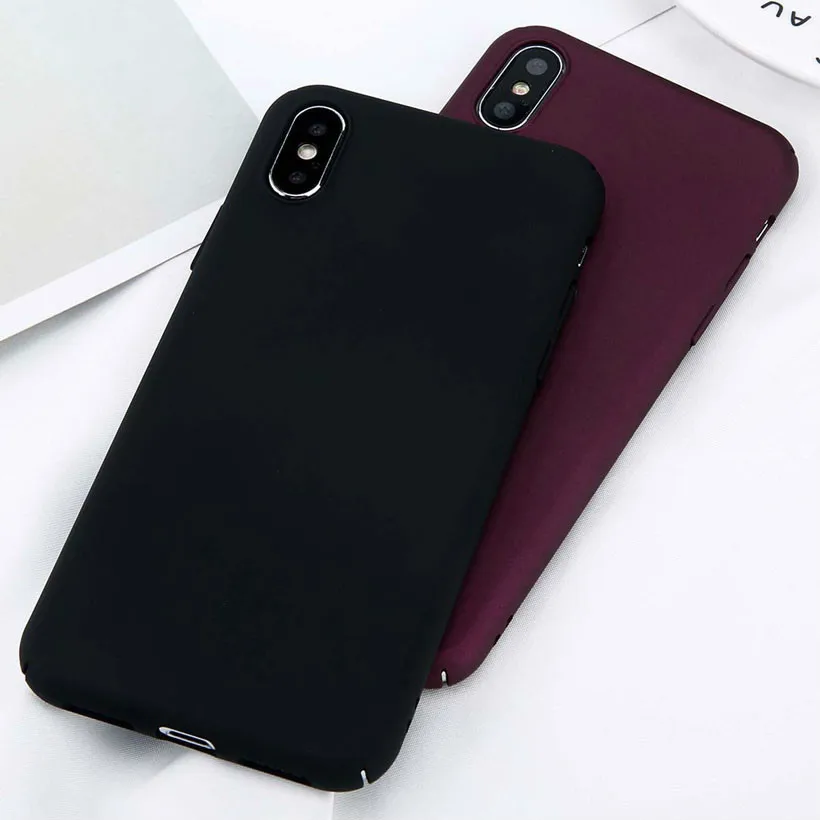 Модный Роскошный ультра тонкий чехол для чехла iphone 5S 5 6 6S Plus красочный матовый