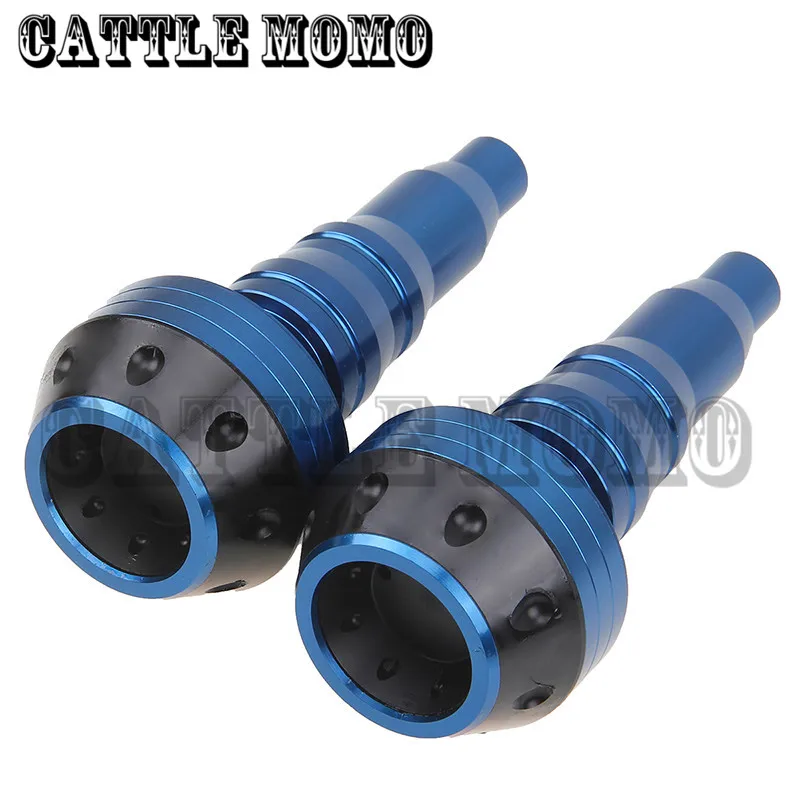 CNC Aluminum Falling Protectors Motorcycle Alloy Frame Slider Anti Crash Caps engine protection Universal Motor Sliders | Автомобили и