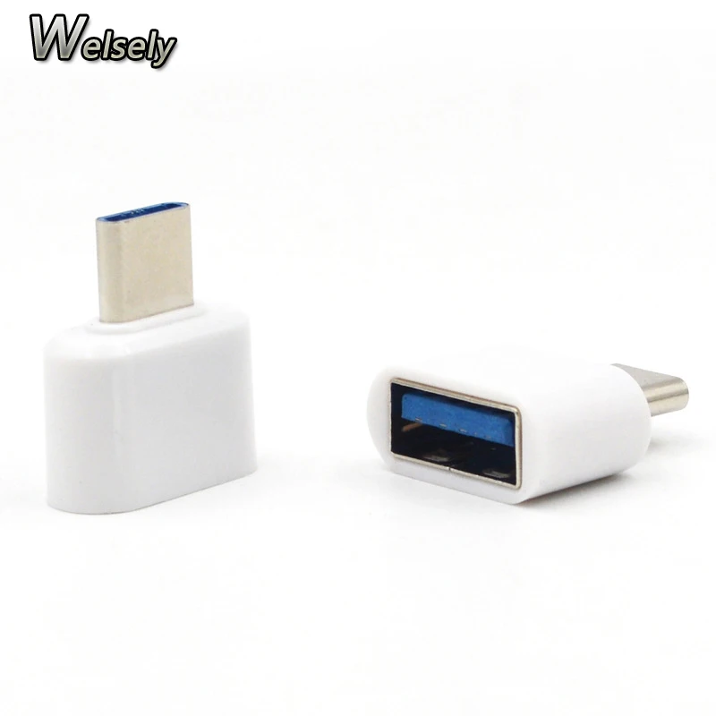 Адаптер OTG с Usb портом Мама на type c 1 шт. адаптер USB 3 Для S8 Xiaomi mi6 планшетов