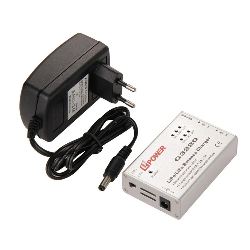 Портативный G3220 Lipo аккумулятор Зарядка скорость баланс зарядное устройство