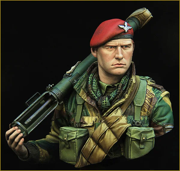 1/10 Неокрашенный бюст из смолы Британский воздушно КАЧАЮЩИЙСЯ|resin bust|bust resin1/10 bust