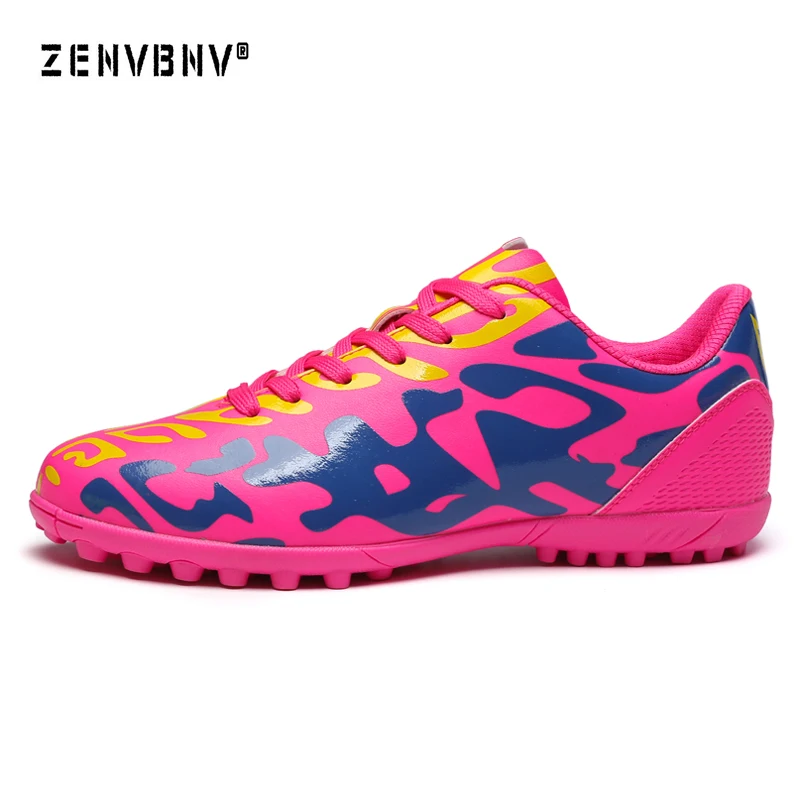 Zenvbnv Men Soccer Shoes With Socks Indoor Futsal for Boys High Quality Football Boots Child Athletic Training Sneakers | Спорт и