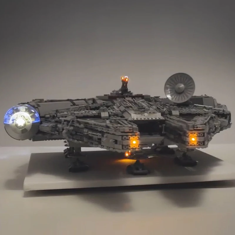 Светильник кой для lego 75192 совместимый с конструктором Звездные войны Сокол Millennium
