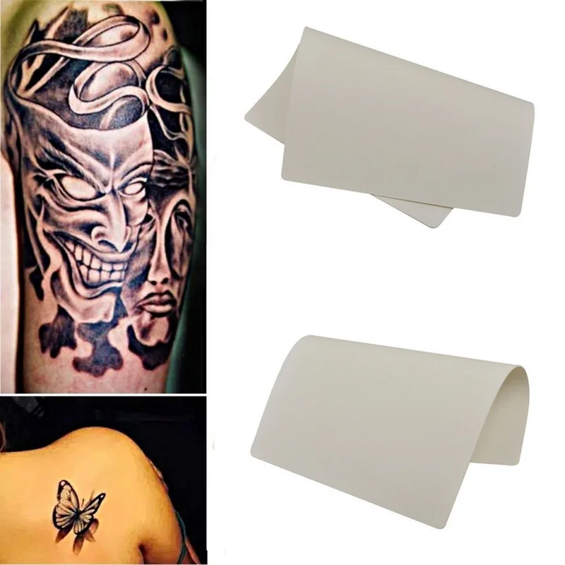 Хит продаж 5 шт. пустая татуировка кожа практика двухсторонняя для бровей тату