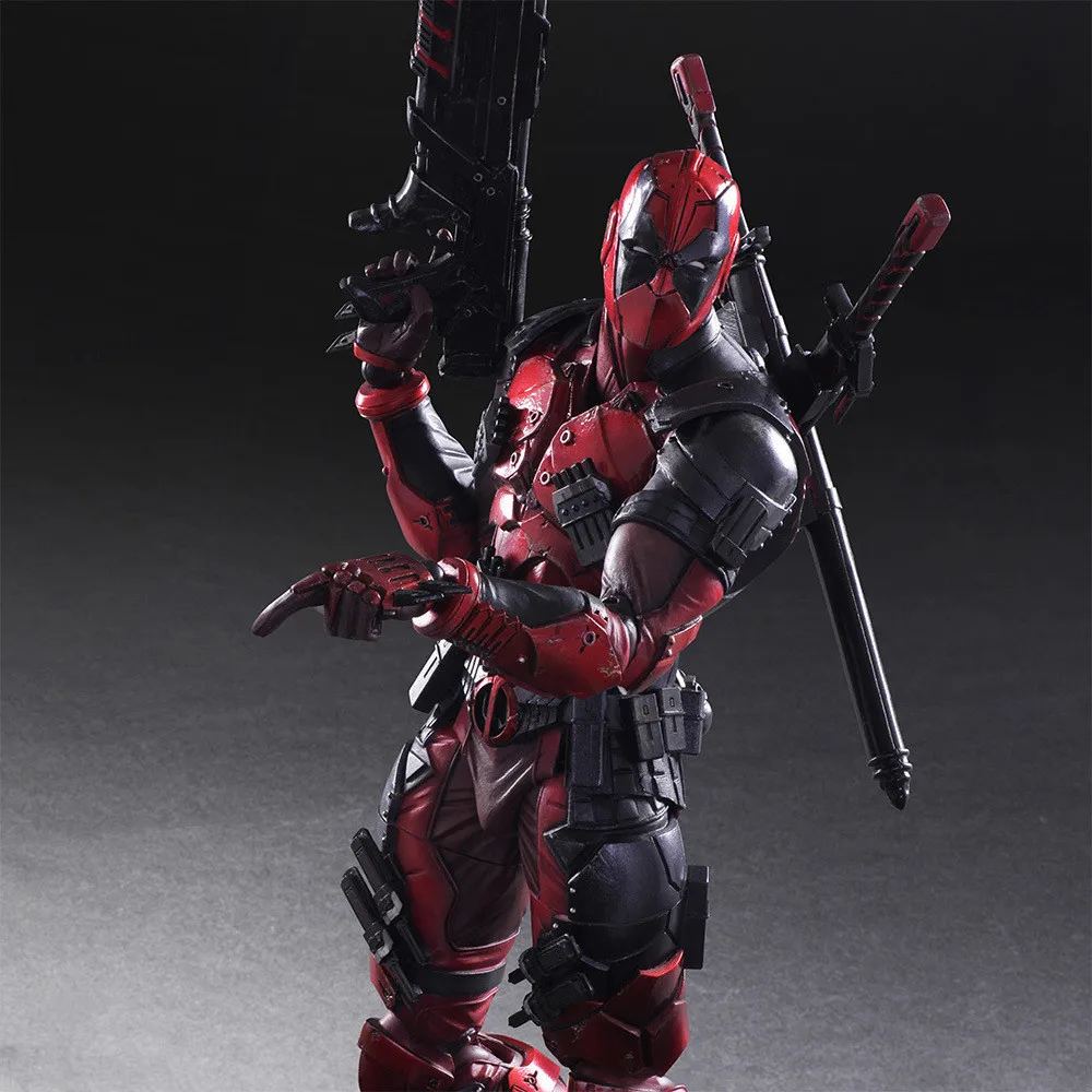 Дэдпул Play Arts Kai ПВХ фигурка игрушка Вэйд Уинстон Вилсон X мужчины X-Men 260 мм Playarts Doll