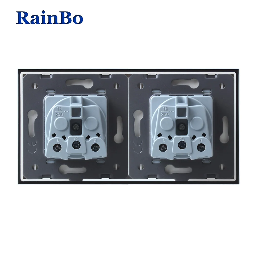 Настенная розетка из стекловолокна RainBo Wall Франция мощность умная настенная AC250V