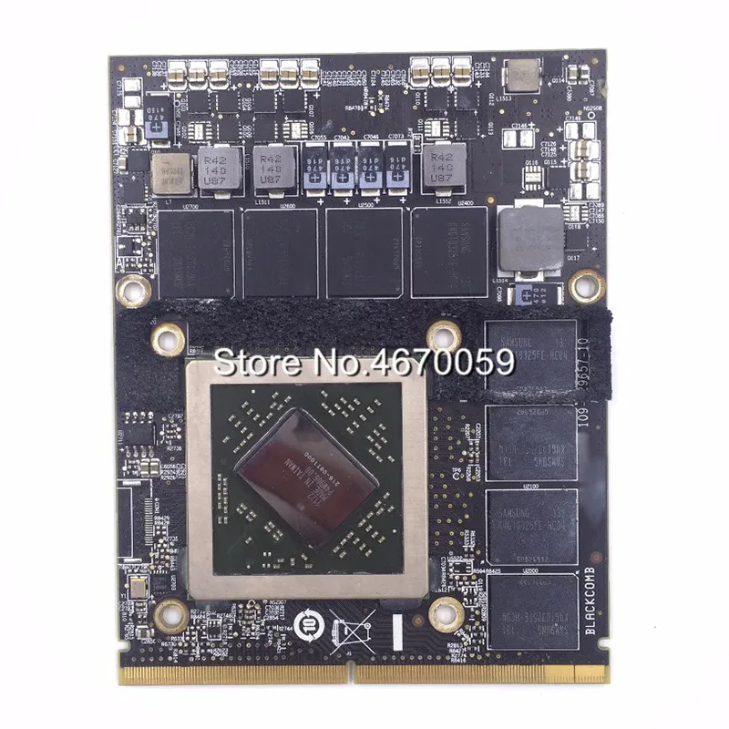 Оригинальный использовать HD6970 109-C29657-10 графическая карта Для iMac 27 &quotA1312 2011 HD 6970 M