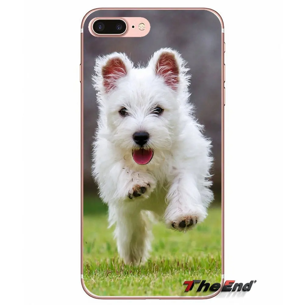 Для Xiaomi Redmi 4 3 3S Pro Mi3 Mi4 Mi4i Mi4C Mi5 Mi5S Mi Max Note 2 West Highland White Terrier чехол для собаки |