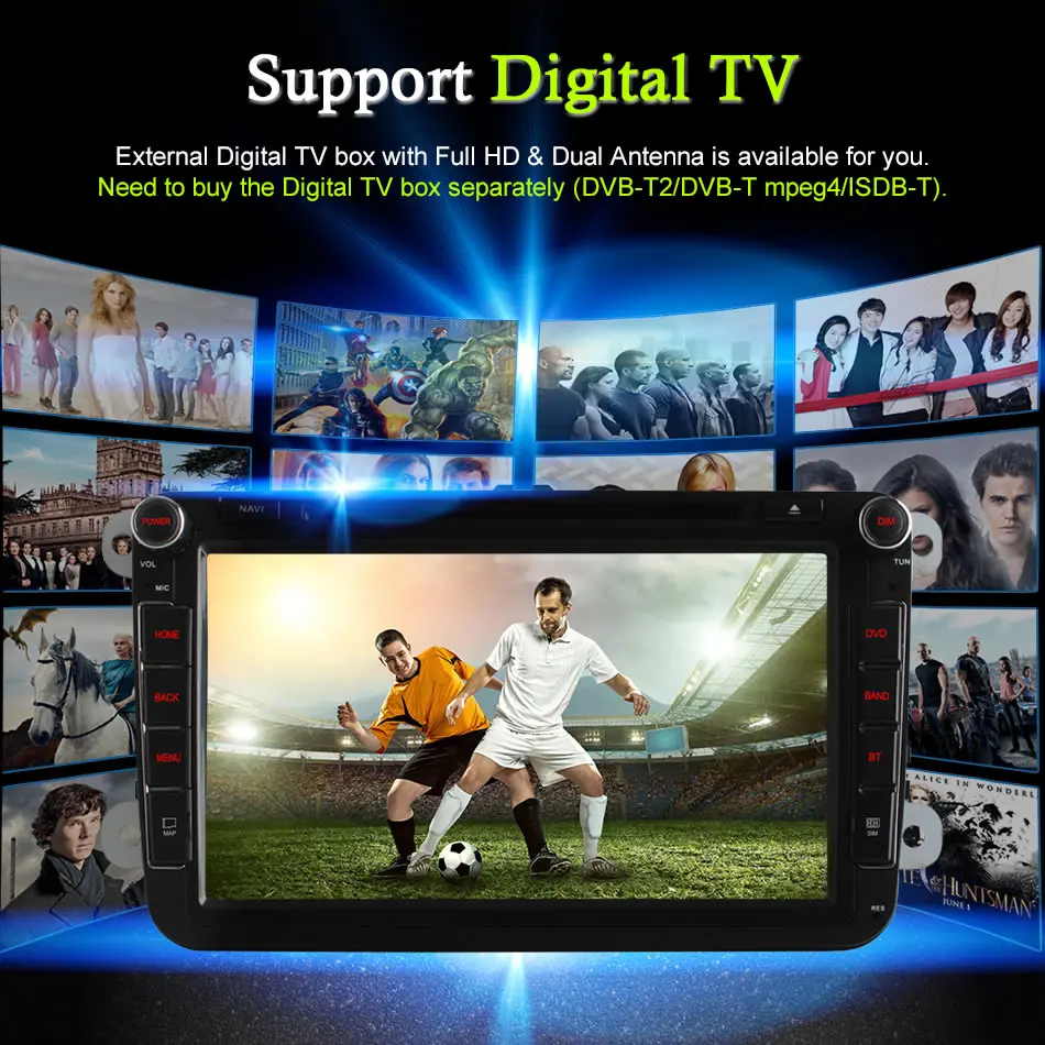 Android 6,0 Восьмиядерный 2G ram 4G LTE Wifi Автомобильный dvd-плеер для VW Polo Passat B6 CC GOLF Tiguan Jetta Touran Seat Leon gps радио