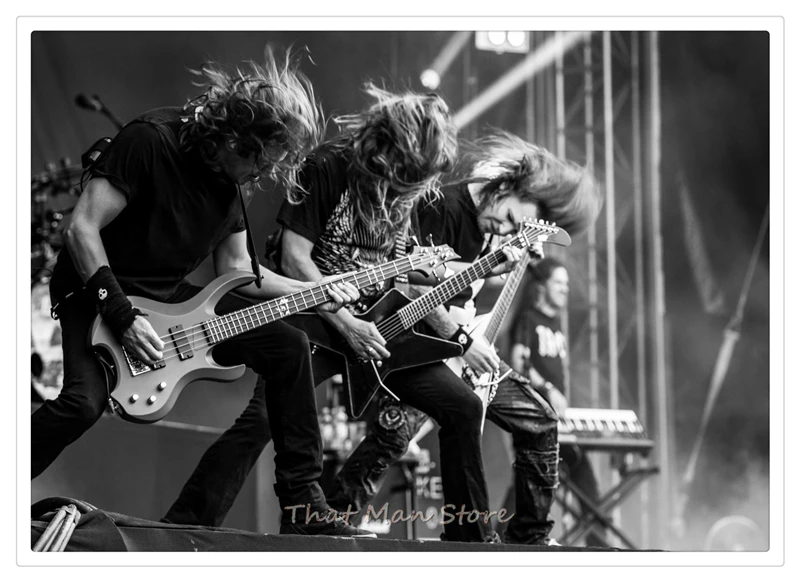 Настенные стикеры Kids of Bodom Rock постер музыкальной группы украшение для дома печать