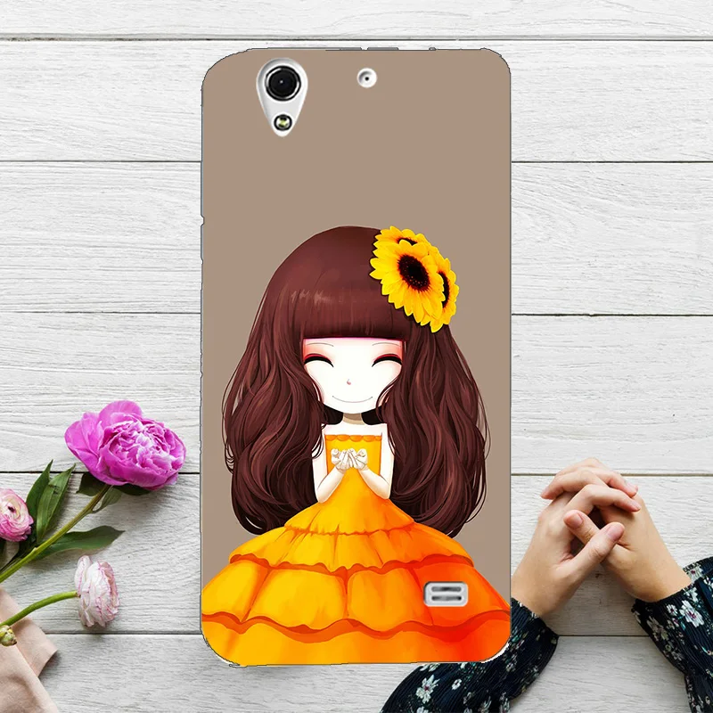 60 стилей красочная задняя Мода животное кошка fundas мягкий чехол для Huawei Ascend G620S/Honor