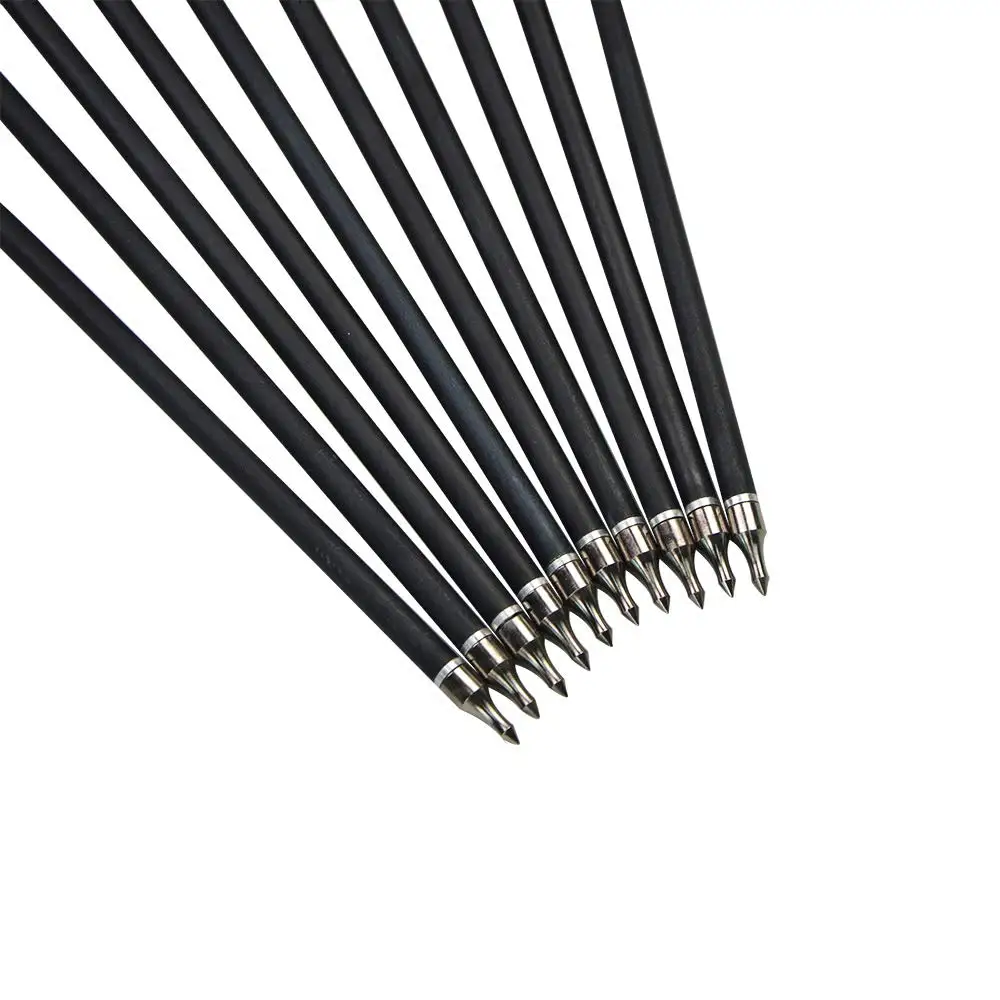 PG1ARCHERY стрельба из лука 30 дюймов грипп стрелы для охоты углеродные позвоночника 400