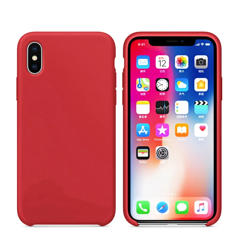 Portefeuille для iPhone 7 Чехол жидкий силиконовый гель Резина противоударный задняя
