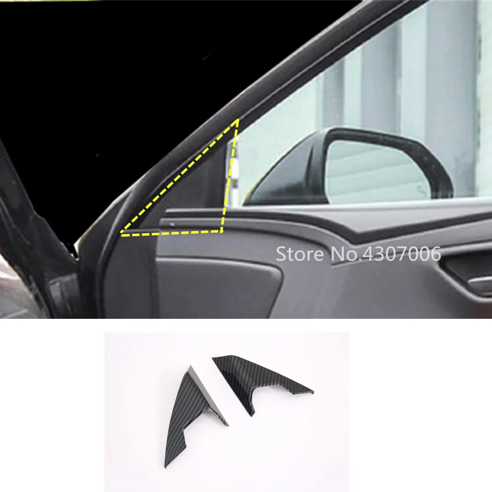 

For Toyota Avalon XX50 2018 2019 2020 2021 Car Inner A Column Audio Speak Window Pillar Windshield Side Triangle Trim Part 2pcs