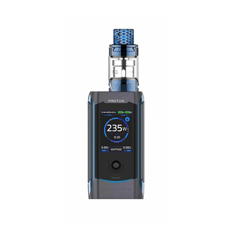 100% оригинальный Innokin Proton Plex 235 Вт TC комплект TFT дисплей экран коробка мод Atheon