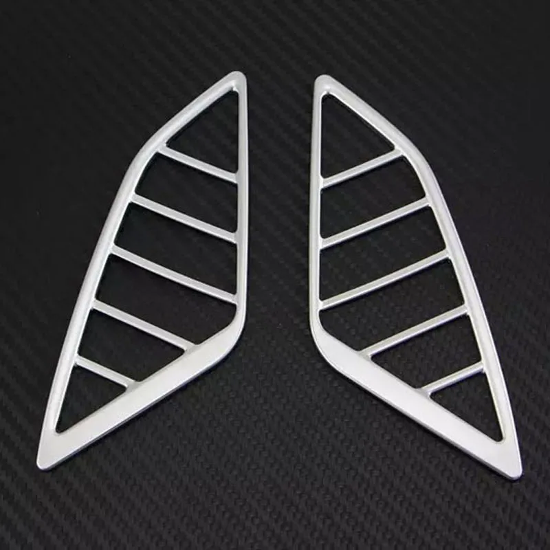 Левой вождения Украшение Интерьера Автомобиля Аксессуары ABS Хром Вентиляционное