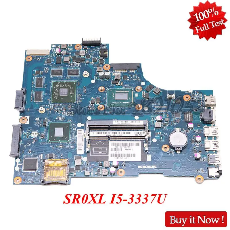 NOKOTION VAW01 LA 9101P CN 0P14T7 основная плата для Dell inspiron 3521 5521 материнская ноутбука HD 8730 SR0XL I5