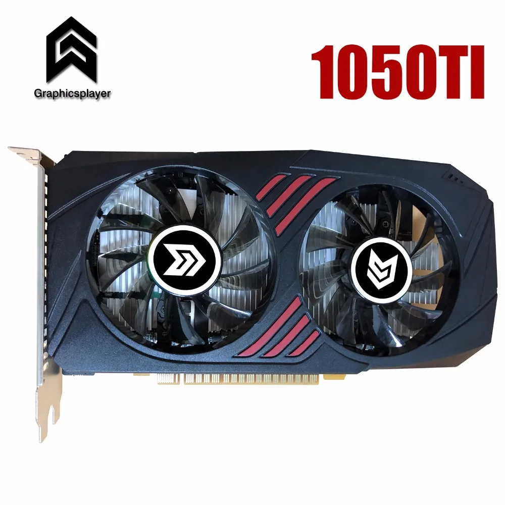 Графическая карта PCI E GTX1050ti GPU 4G DDR5 для игрового ПК nVIDIA Geforce 4096 Мб|Видеокарты| |
