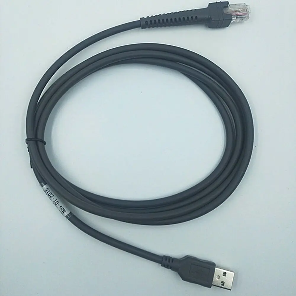 USB кабель 2 м для Motorola Symbol сканер штрих кода LS1203 LS2208 LS4208 CBA U01 S07ZAR CB0578|Компьютерные