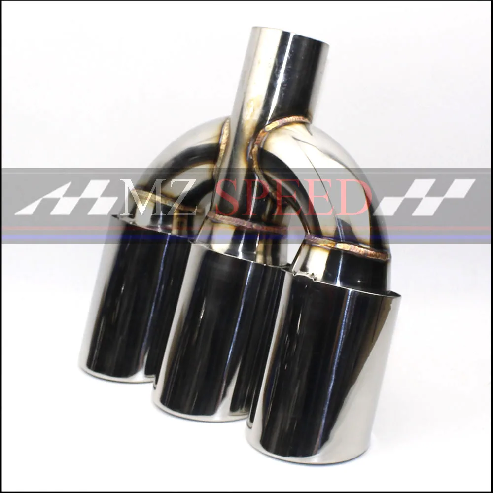 car silenciador de Acero Inoxidable punta del escape tubo Silenciador la cola For Honda Volkswagen Golf | Автомобили и мотоциклы