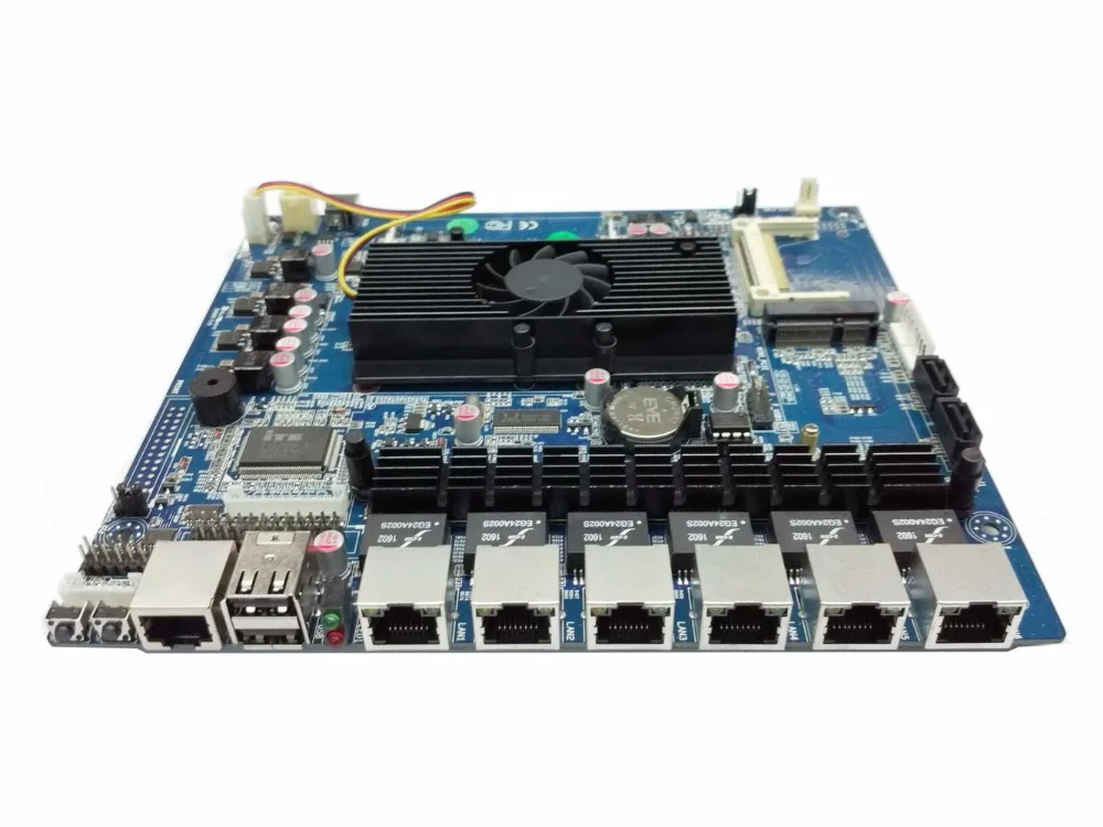 HCiPC M503 2 материнская плата D525 6LAN ITX Multi LAN брандмауэр роутер система брандмауэра