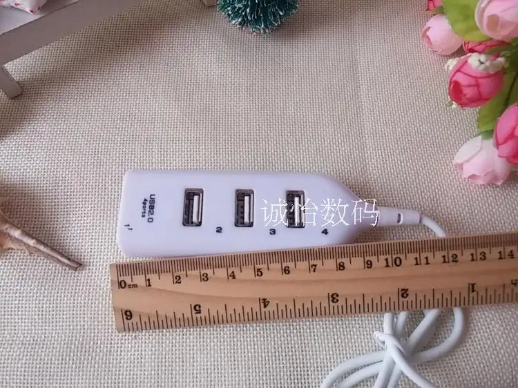 1 шт. высокоскоростной USB 2 0 4 порта сплиттер концентратор адаптер для ПК ноутбука