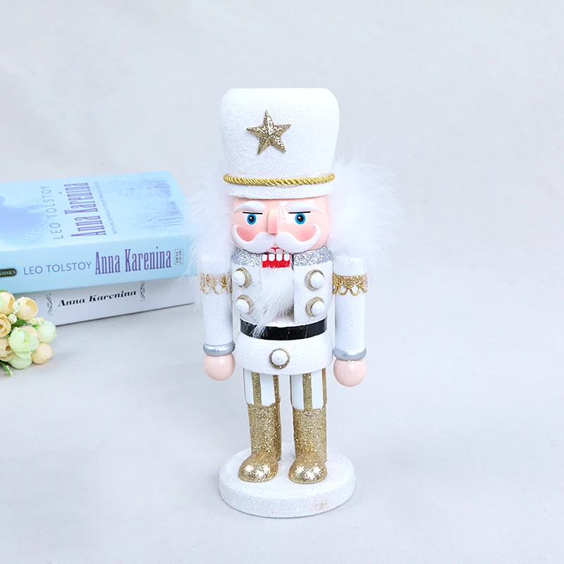 Новинка новогодний праздничный гайковёр высотой 25 см толстые солдаты HY Type 2