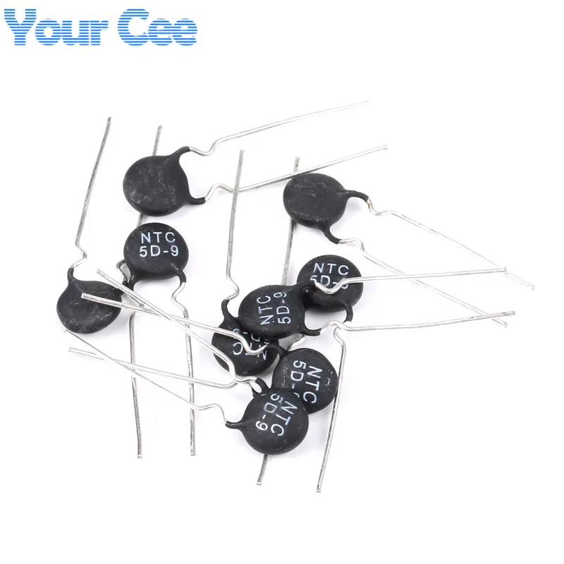 20 шт. термисторный резистор NTC 5D 9 5D9|resistor type|resistor tubesresistor 5w |
