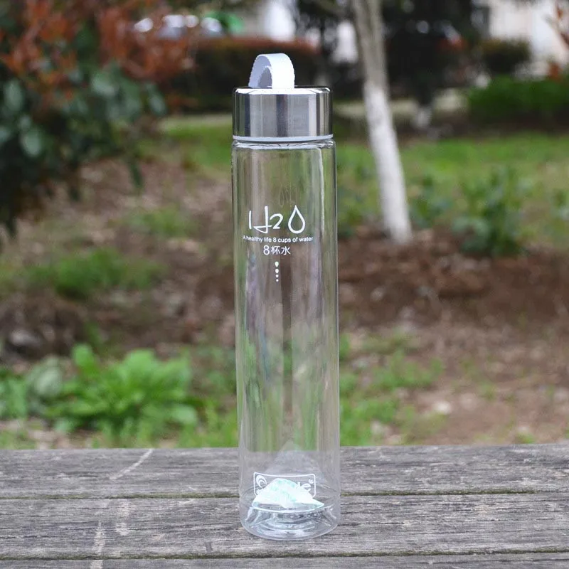 Бутылка для воды Спортивная спорта на открытом воздухе пластиковая летняя 280 мл