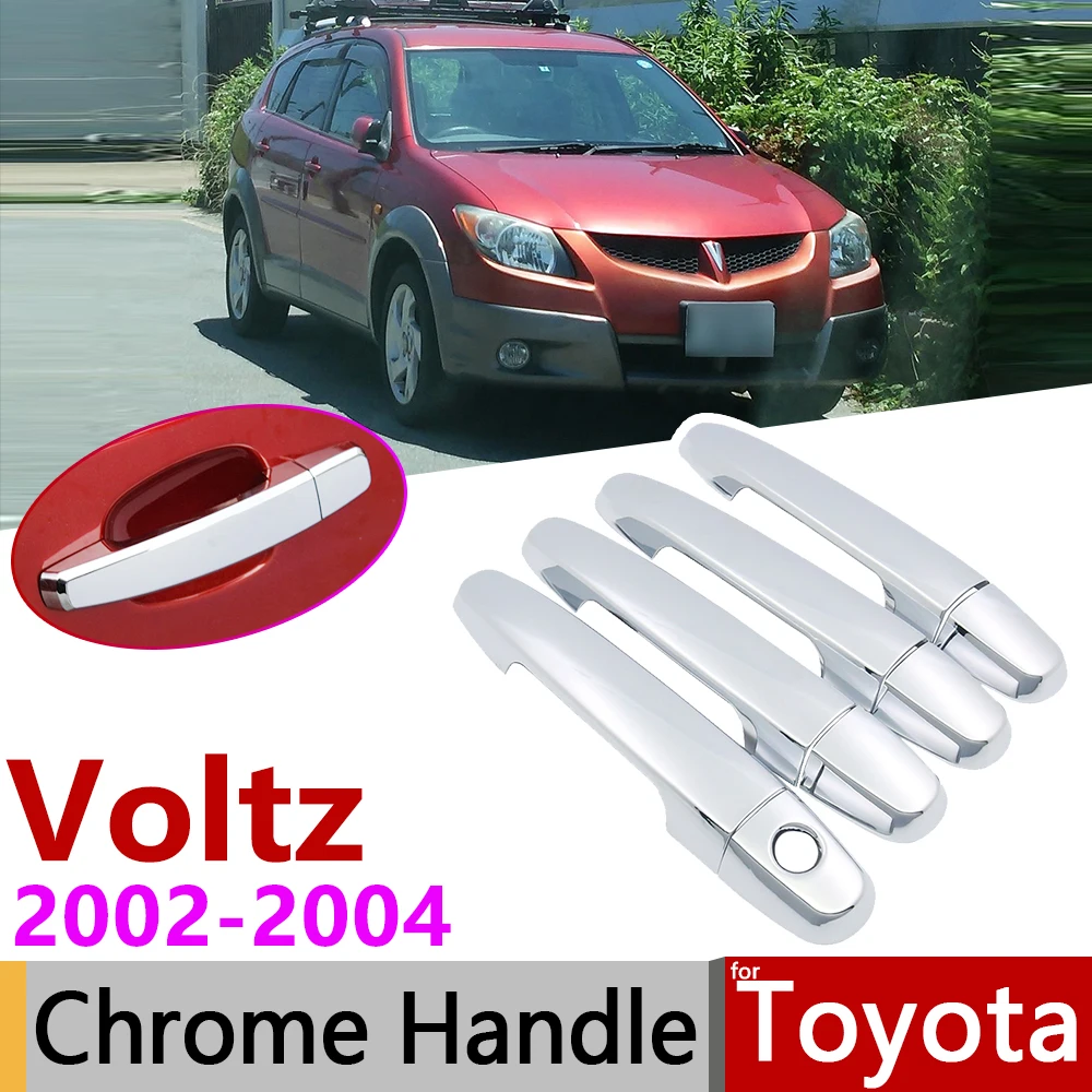 Хромированная Крышка для наружной дверной ручки Toyota Voltz 2002 ~ 2004 автомобильные