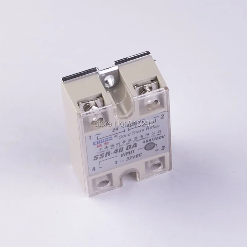 SSR40DA маленькое твердотельное реле 24V 12V контроль 220V DC AC 40A|solid state|solid state relaystate relay |