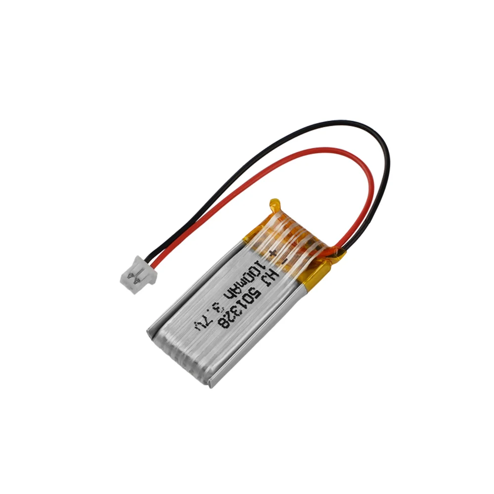 10 pcs 3.7V 100mAh RC Lipo Battery Mini White Plug for 1/28 Car /RC Helicopter quadcopter | Игрушки и хобби