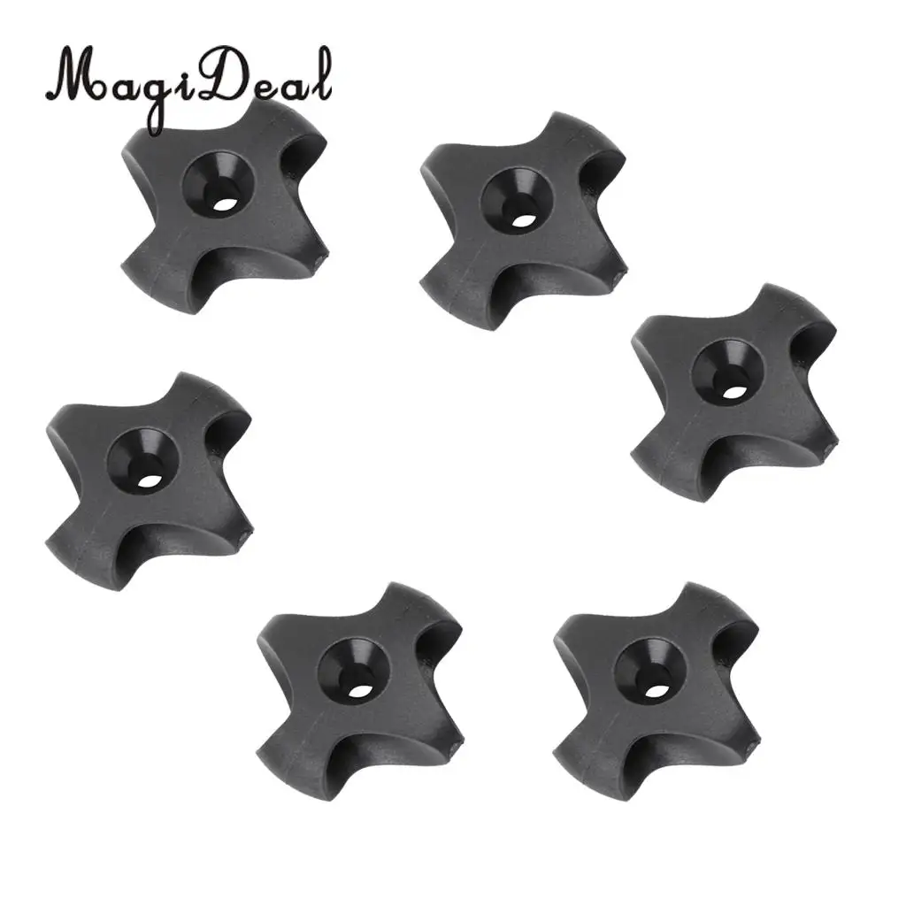 Magaideal прочная водная спортивная черная нейлоновая направляющая для палубы 6 шт.