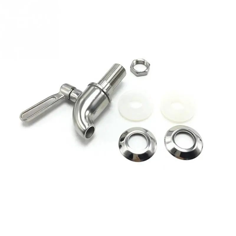 

12mm 16mm Drink Dispenser Beverage Wine Barrel Tap Spigot Water Stainless Steel Coffee Juice Faucet