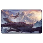 (Игровой коврик Dragon Flying In The Sky) пользовательский игровой коврик для игр, игровой коврик для игр в китайские джунгли, Настольный коврик для игр, рукав 35х60см
