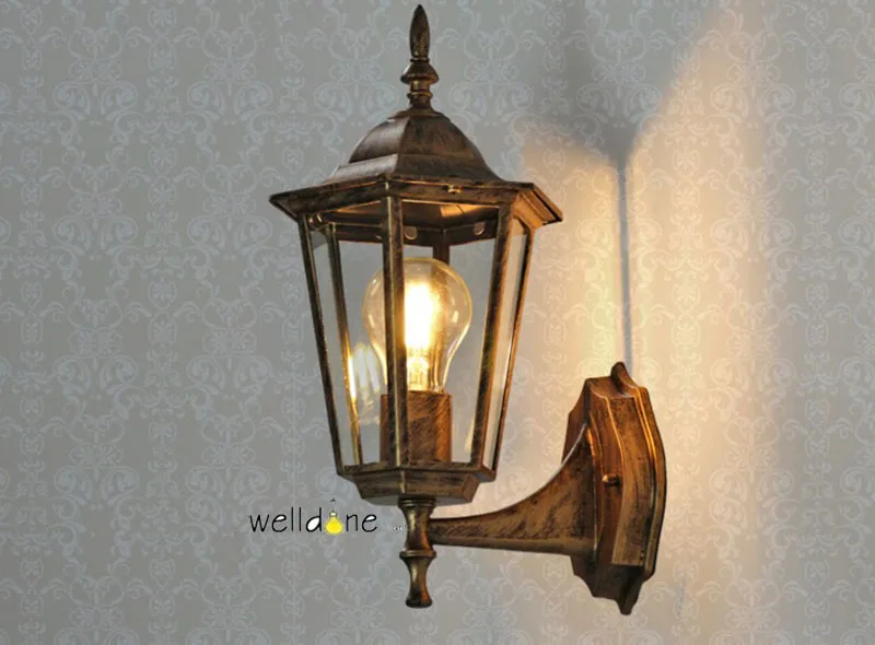 Водонепроницаемый алюминиевый светильник для крыльца Уличный настенный