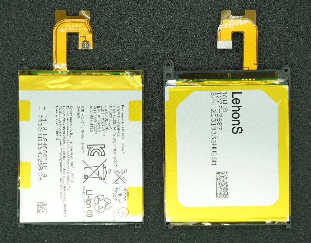 LehonS High Quality 3200mAh LIS1543ERPC Phone Replacement Battery For Z 2 Z2 L50 L50W L50U L50T D6502 D6503 With Tools | Мобильные