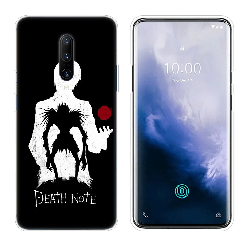 Hot Anime Death Note Fashion Transparent Silicone TPU Soft Phone Case for OnePlus 7 Pro 5G 6 6T 5 5T 3 3T Cover Coque | Мобильные