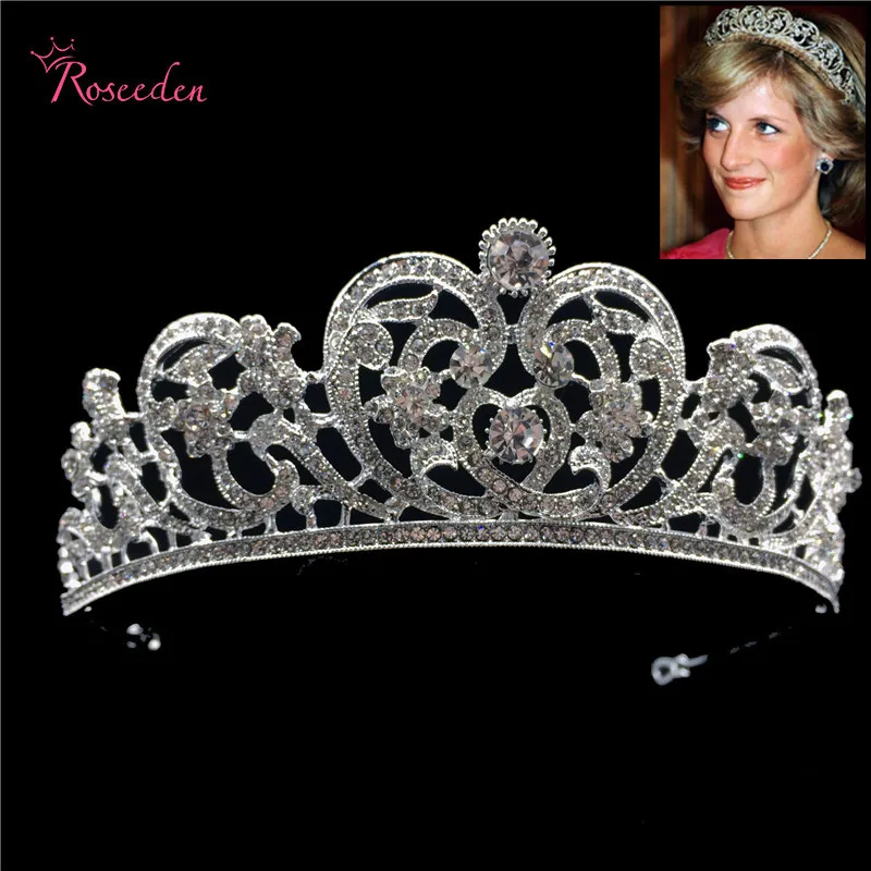 

Gorgeous European Crystal wedding Bridal Tiara Rhinestone Pageant Miss Universe Crown Wedding Hair Accessories RE3124