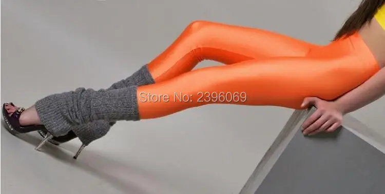 

(LG52) Unisex Spandex Tights Solid Color Opaque Zentai Legging Fetish Wear Customize Size