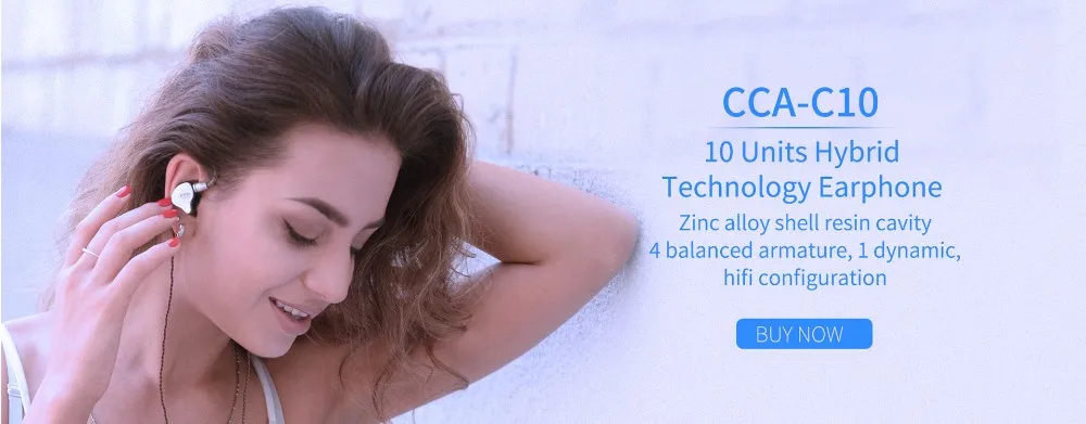 CCA C12 5BA+ 1DD гибридные наушники в ухо, 6 динамических устройств, HIFI наушники-вкладыши, монитор для бега, спортивные наушники IEM, наушники для сцены, 2Pin kz E10