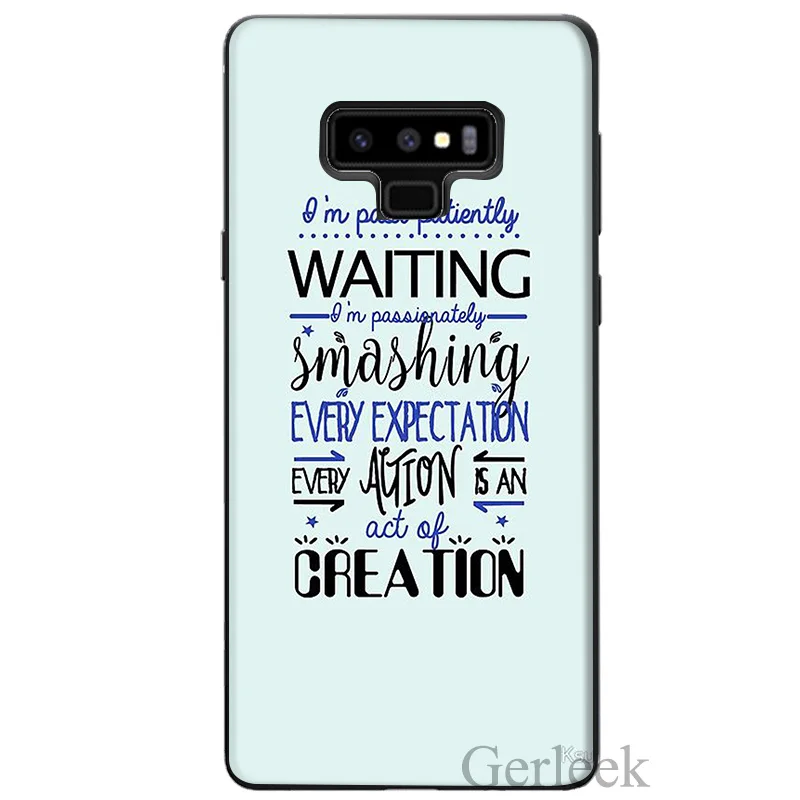 Чехол для телефона Hamilton Musical Lyrics Galaxy A5 A6 Plus 2017 A8 2018 Note 8 9|Чехлы-накладки| |