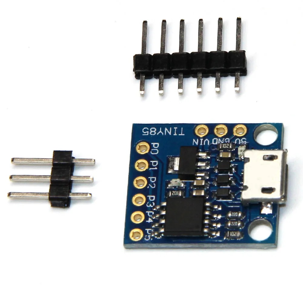 5pcs ATTINY85 Module Digispark Kickstarter Micro Development Board Built-in USB 500ma 5V Regulator 8k Flash | Электроника