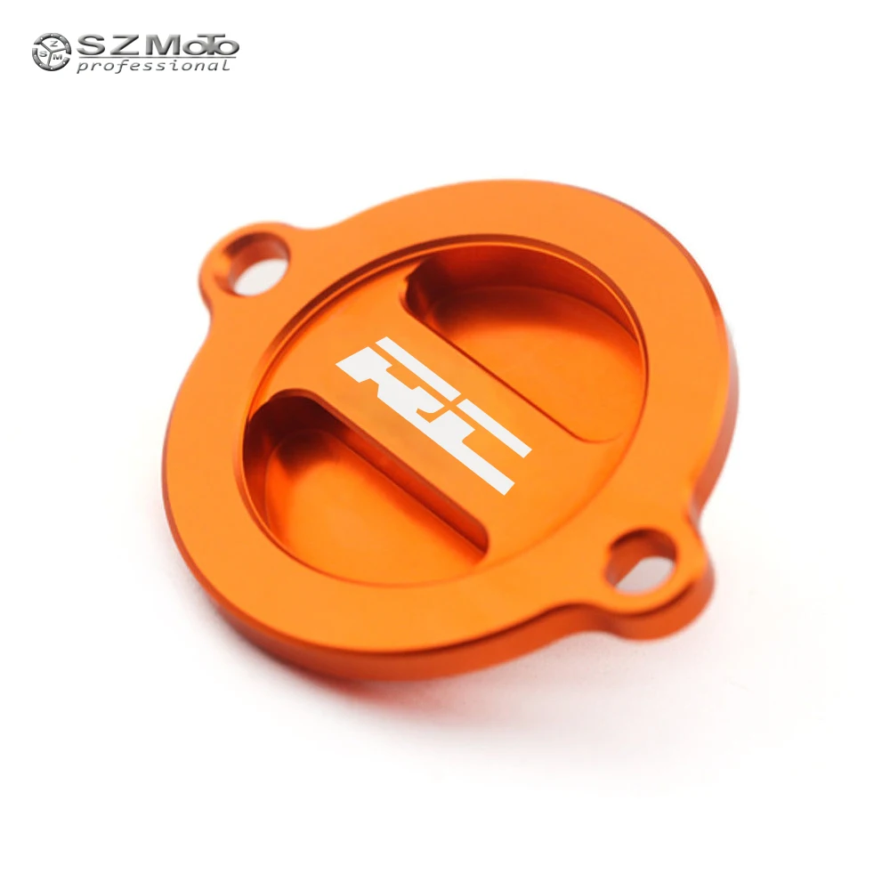 Engine Oil Filter Cover Cap For KTM RC 200 390 RC200 RC390 2014 2015 2016 2017 Motorcycle Accessories Orange | Автомобили и