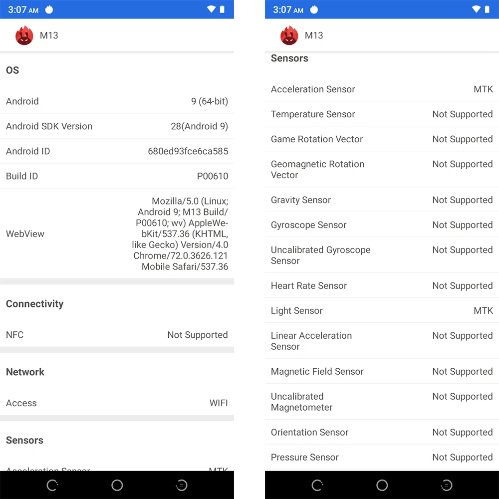 LEAGOO M13 Android 9,0 смартфон 6,1 ''HD ips дисплей в виде капли воды 4 Гб ОЗУ 32 Гб ПЗУ MT6761 3000 мАч Две камеры 4G мобильный телефон
