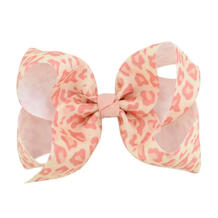 

30pcs Free shipping Twisted Boutique Bow Leopard